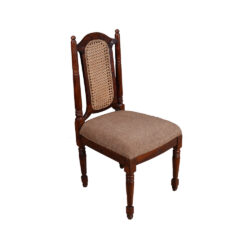Dining Chair with Cane Work in Rosewood