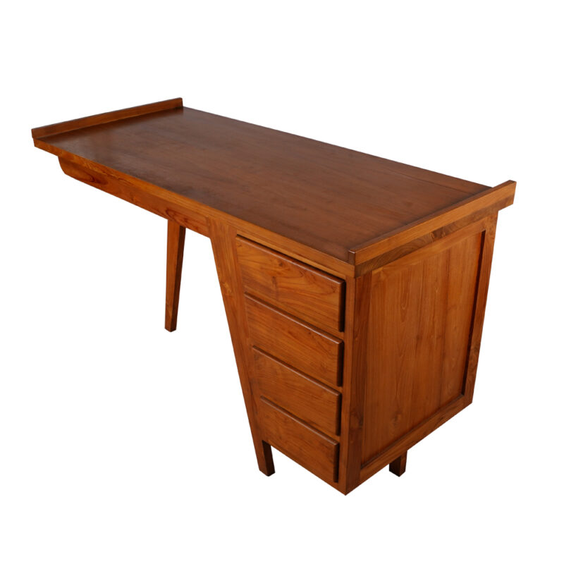 Office Table 4 Drawers in Imported Teak Wood
