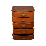 Chest of Drawer Bend in Teak Wood