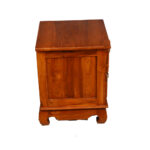 Bedside Table 2 Drawers in Imported Teak