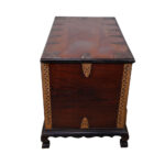 Brass Work Chest Box Large in Rosewood