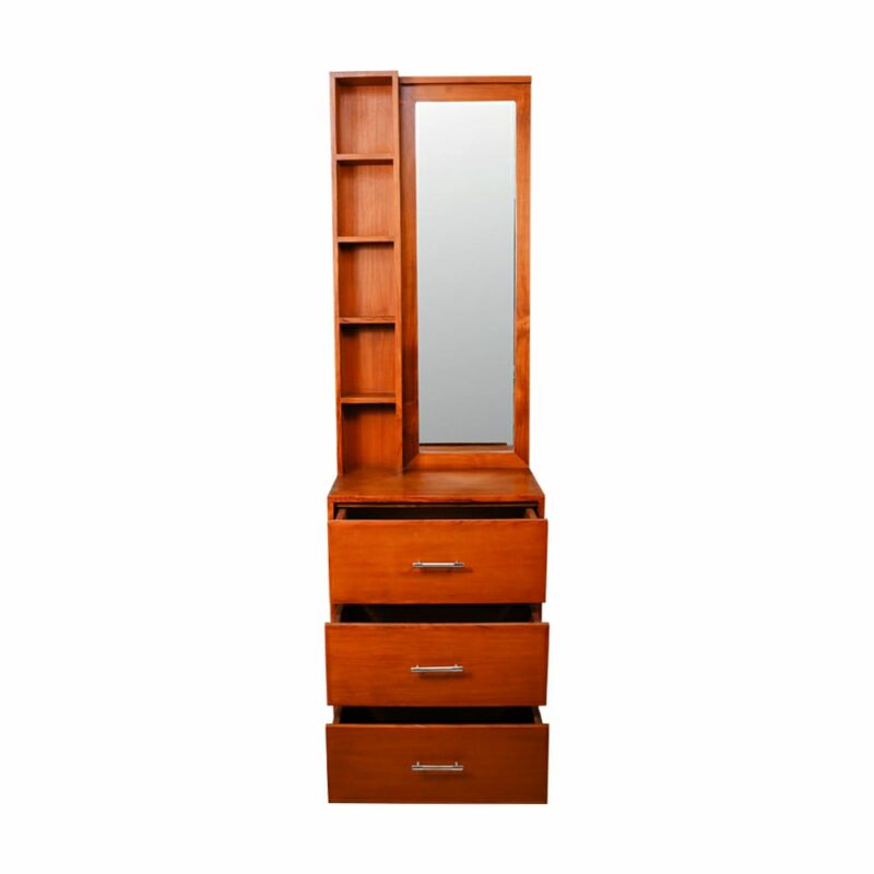 Dressing Table with 3 Drawers in Imported Teak and Plywood