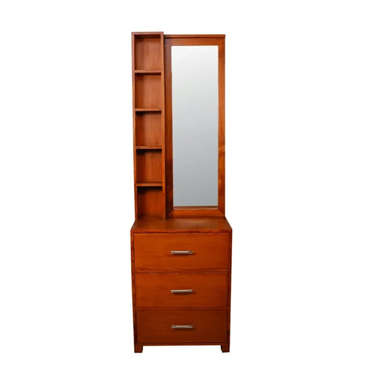 Dressing Table with 3 Drawers in Imported Teak and Plywood