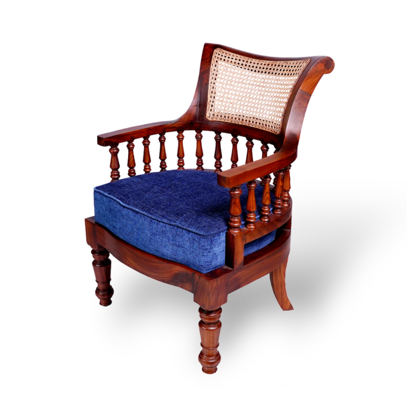 Arabian Sofa 1 Seater in Rosewood