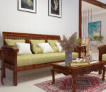 Grill Sofa 3 Seater in Rosewood - 3 Seater