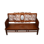 Mirror Swing Bench in Teak Wood