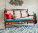 Heritage Sofa 3 Seater In Teak Wood