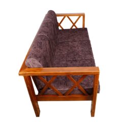 3 Seater Wooden Sofa 17