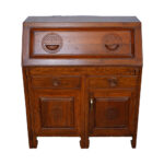 Study Table Dock Mini Chair in Teak Wood