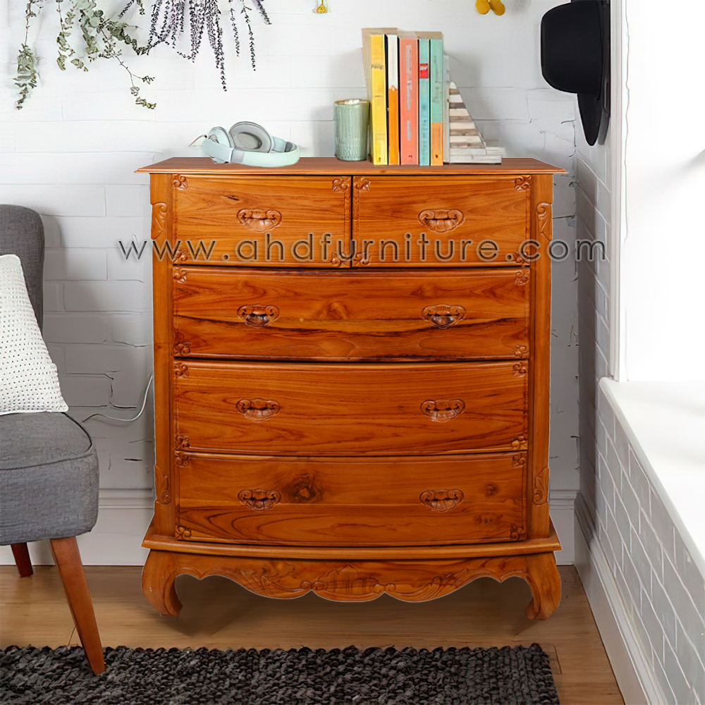 Chest of Drawers in Imported Teak