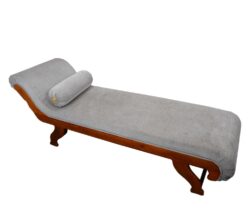 Wooden Diwan Cot Model With Cushion in Teak Wood