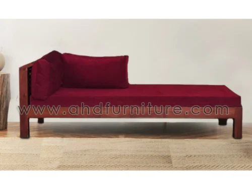 Compact Single Diwan Cot in Teak Wood