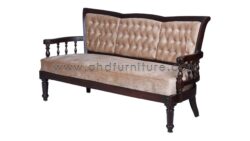3 Seater Wooden Sofa 14
