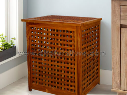 Laundry Box Big Size in Imported Teak