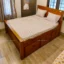Oracle Queen Size Storage Bed in Imported Teak Wood