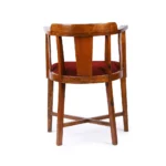 Antique Tub Chair (with Cushion) in Teak Wood