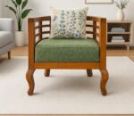 Ring Wooden Sofa Set in Teak Wood 1 Seater (1)