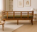 Ring Wooden Sofa Set in Teak Wood 3 Seater (2)