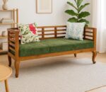 Ring Wooden Sofa Set in Teak Wood 3 Seater (2)