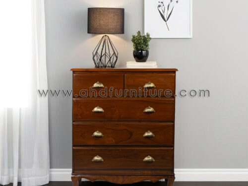 Teak Wood Chest of Drawer