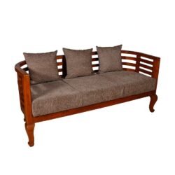 3 Seater Wooden Sofa 24
