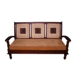 3 Seater Wooden Sofa 12