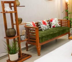 3 Seater Wooden Sofa 18