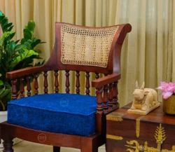 Arabian Wooden Sofa Set In Rosewood