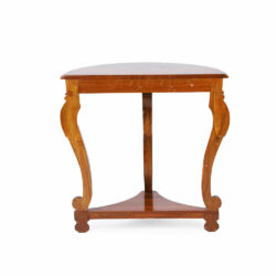 Carved Legs Console Table in Teak Wood