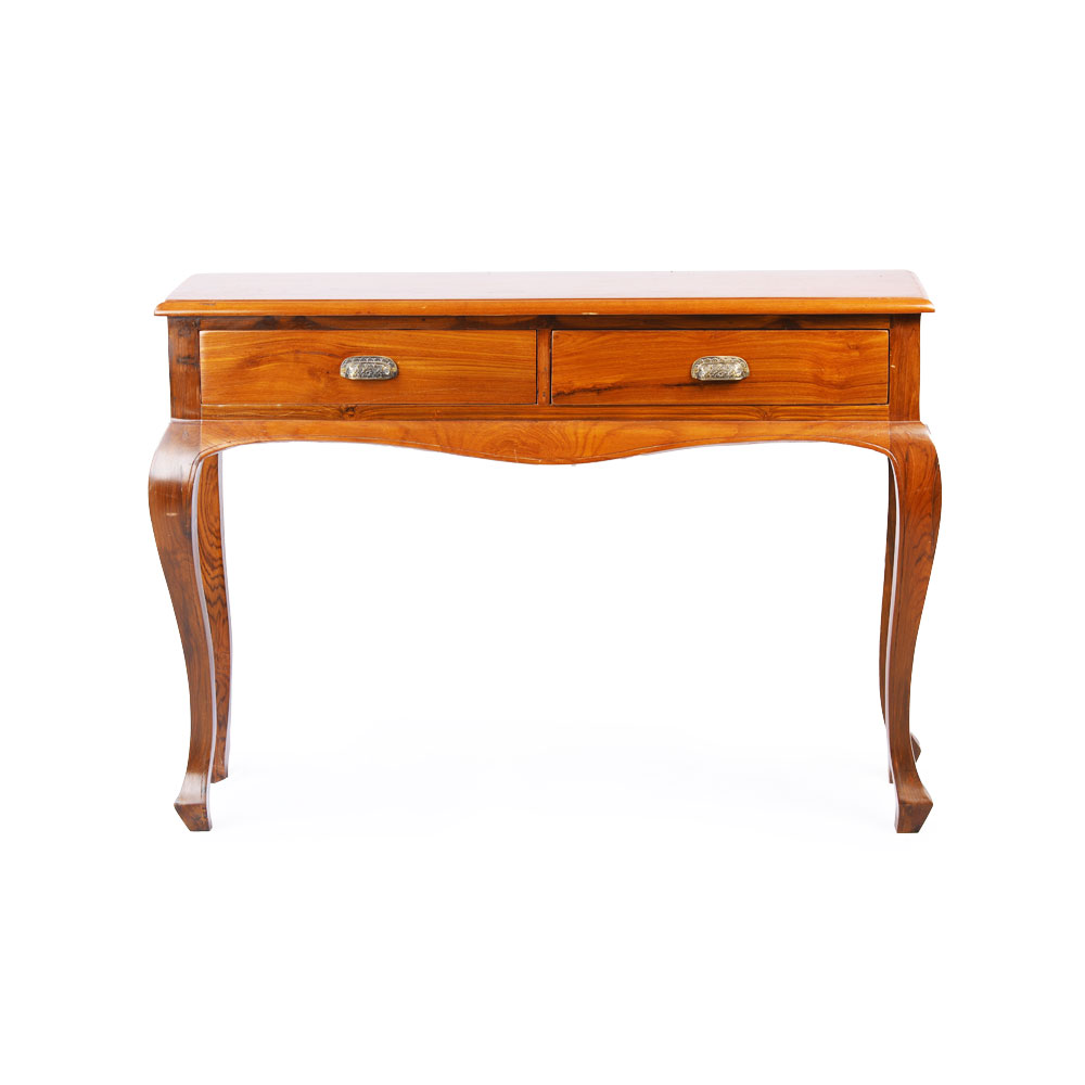 Rectangle Console Table in Teak Wood