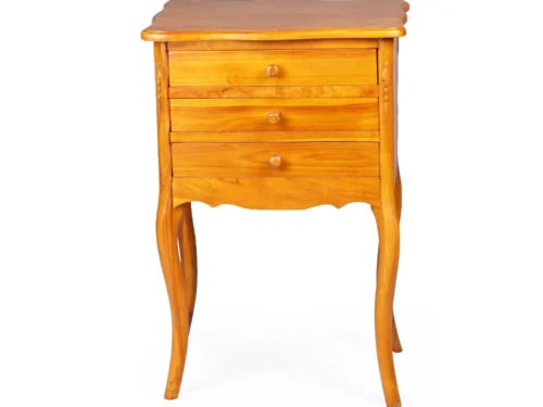 3 Drawers Side Table in Imported Teak