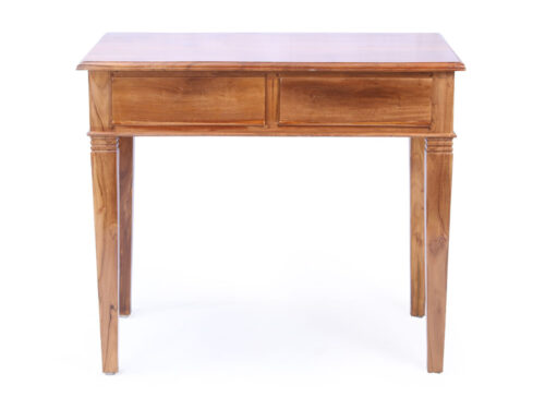 Oxford 2 Drawers Study Table in Teak Wood