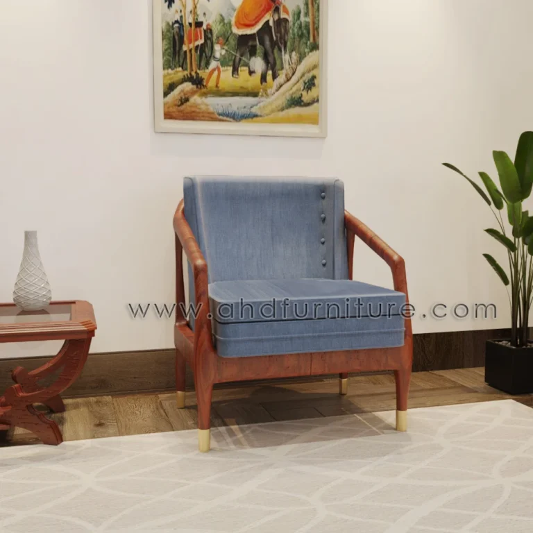 June Arm Chair in Teak Wood