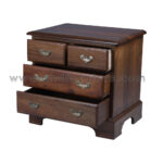 Kenny Bedside Table in Teakwood