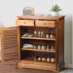 Hector Shoe Rack in Imported Teak