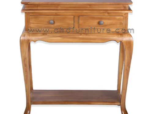 Small Rectangle Console Table in Imported Teak