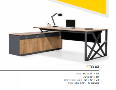 Metal Office Table FTB 03 A