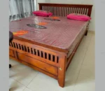 Panama Queen Size Bed in Teak Wood