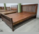 Panama Queen Size Bed in Teak Wood