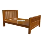 Panama Queen Size Bed in Teak Wood
