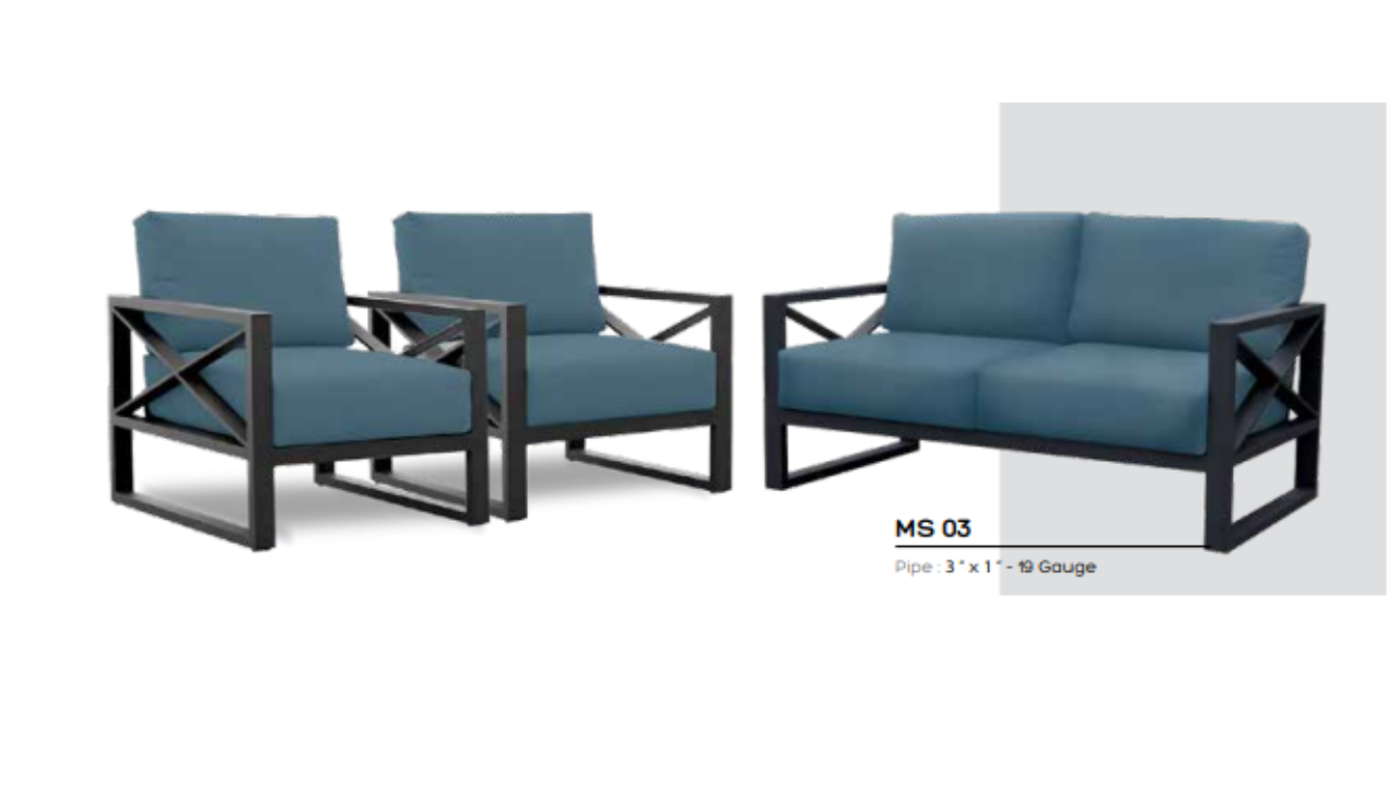 Metal Sofa MS 03