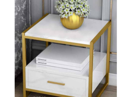 Metal Bed Side Table BST 03