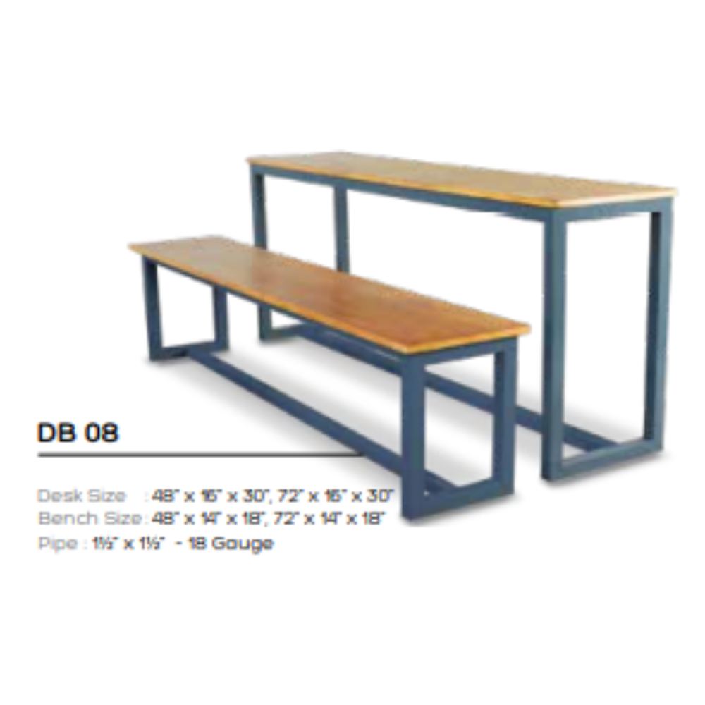 Metal Desk & Bench DB 08