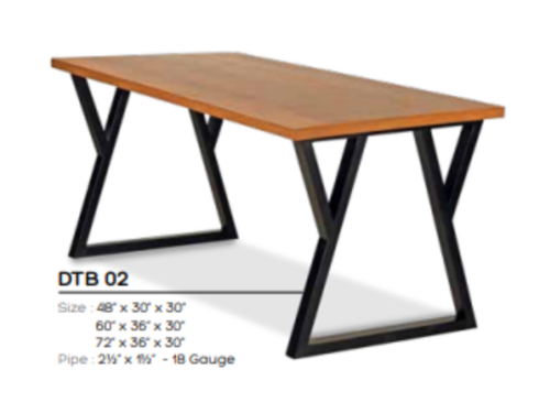 Metal Dining Table DTB 02