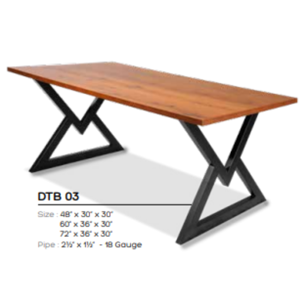 Metal Dining Table DTB 03