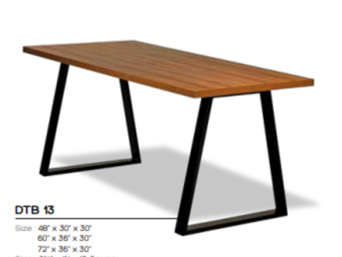 Metal Dining Table DTB 13