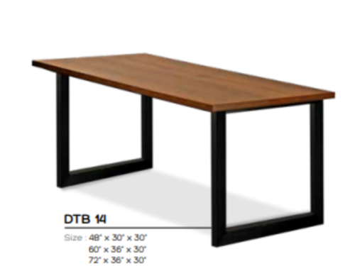 Metal Dining Table DTB 14