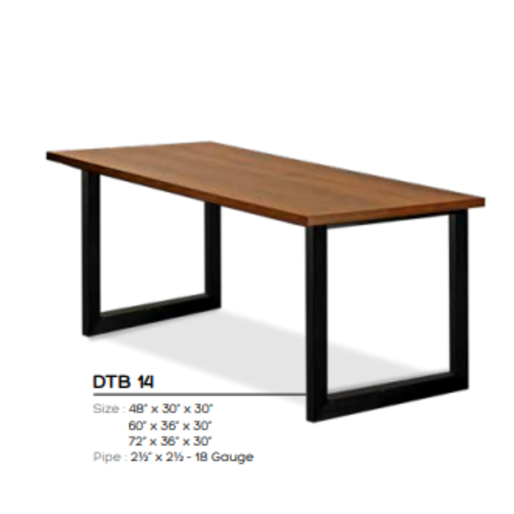 Metal Dining Table DTB 14