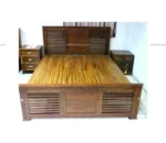 N5 King Size Bed in Teak Wood