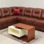 Lazyo Corner Fabric Sofa Set